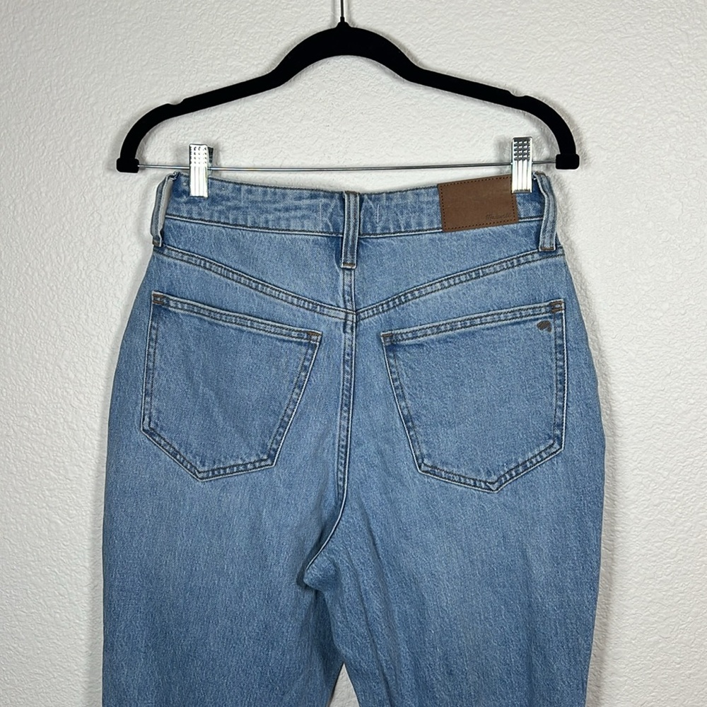 NWOT Madewell The Curvy Perfect Vintage Jean in light blue  size 26 - Picture 9 of 10
